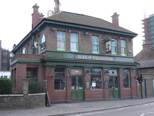 Duke of Wellington, 76 Morning Lane - in March 2007
