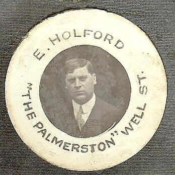 Ernest Holford, The Palmerston, Well Street