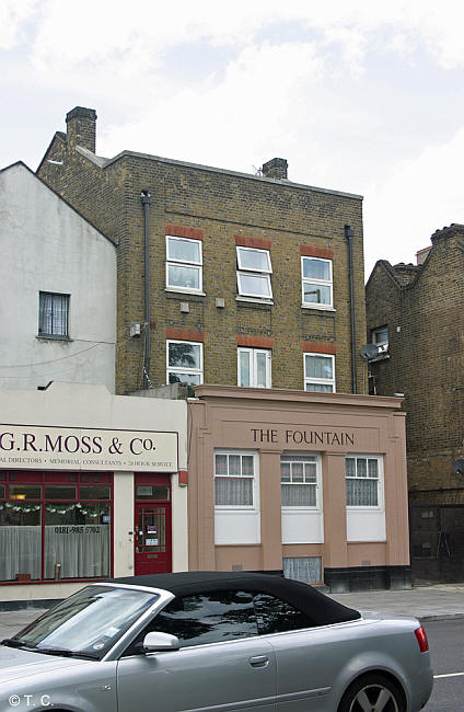 Fountain, 211 Lower Clapton Road, E5 - in July 2011