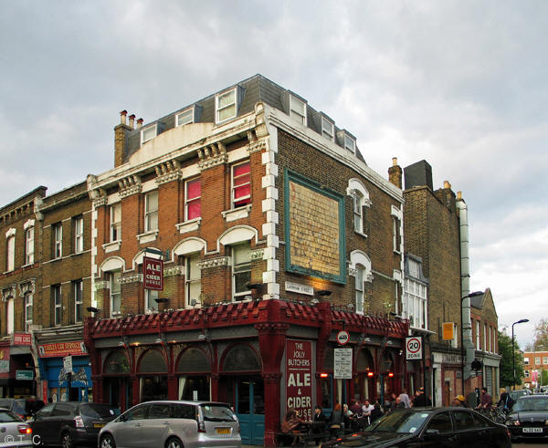 Jolly Butchers, 204 Stoke Newington High Street, N16 - in April 2014
