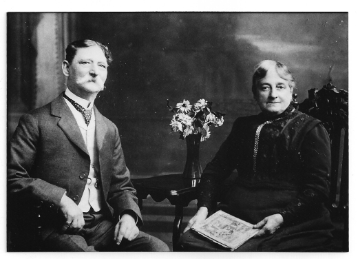 Charles John Legrove and Caroline. I think they reflect the very Victorian "God was an Englishman" look of the Penhurst Arms in this photo