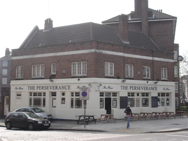 Perseverance, 112 Pritchards Road, E2 - in April 2007