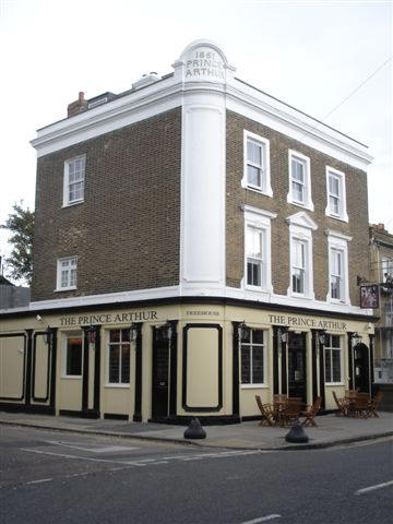Prince Arthur,95 Forest Road, E8 - in October 2007
