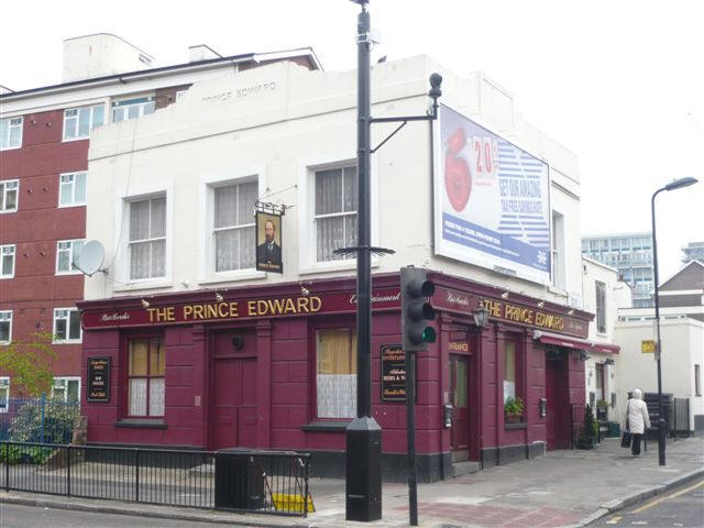 Prince Edward, 97 Wick Road, E9 - in April 2008