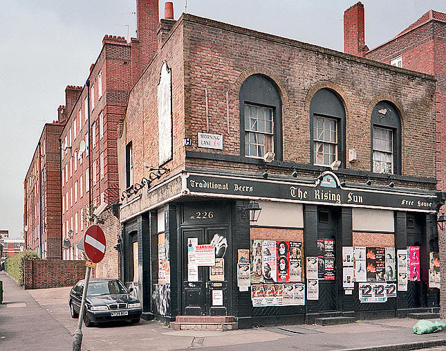 Rising Sun, 226 Morning Lane, Hackney E9 - before it is demolished