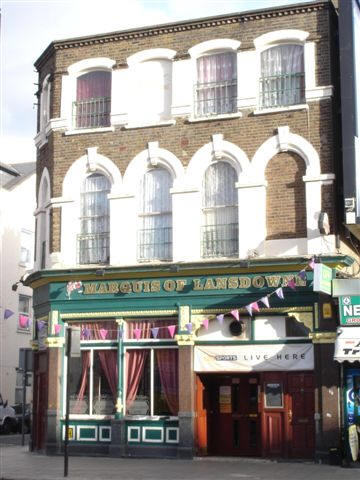 Marquis of Lansdowne, 48 Stoke Newington Road - in January 2007