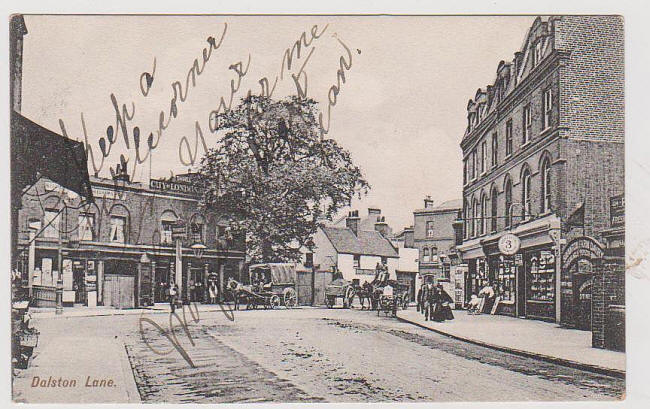 Three Compasses, Dalston Lane, Hackney E8 - circa 1900