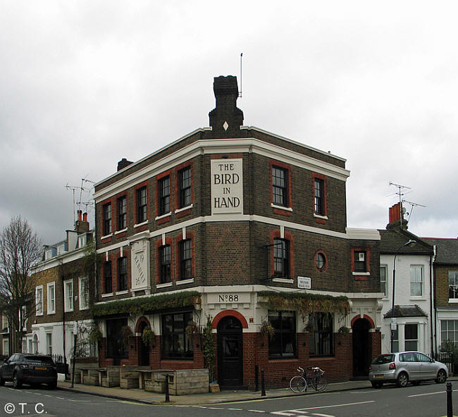 Bird in Hand, 88 Masboro Road, W14 - in February 2014