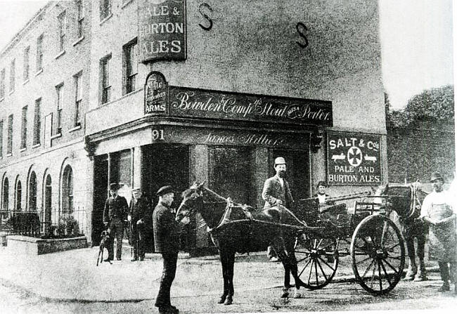 Carpenters Arms, 91 Black Lion Lane, Hammersmith W6 - in 1899