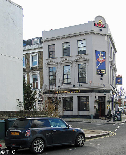 Crown & Sceptre, 57 Melina Road, W12 - in February 2014