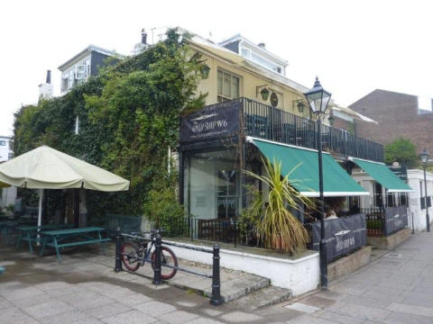 Old Ship, 25 Upper Mall, W6 - in April 2010