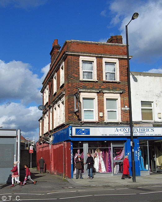 Railway Arms, 52 Goldhawk Road, W12 - in February 2014