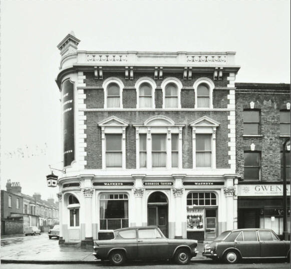 Birkbeck Tavern, 119 Elthorne road, Islington N19 - in 1970