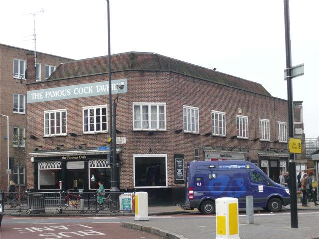 (Old) Cock Tavern, 259 Upper Street, N1 - in March 2008