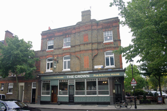 Crown, 116 Cloudesley Road, Islington N1 - in May 2010