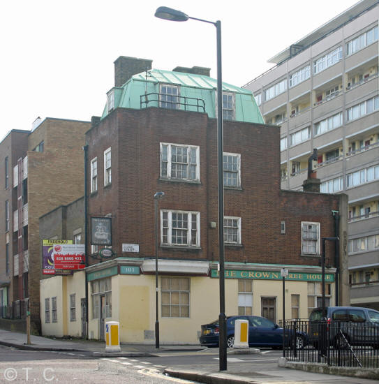 Crown, 103 Copenhagen Street, Islington N1 - in May 2010