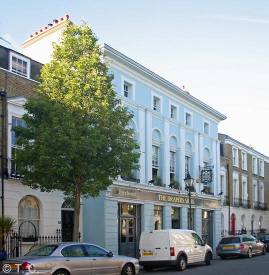 Drapers Arms, 44 Barnsbury Street, Islington N1 - in May 2010