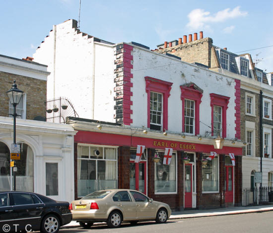 Earl of Essex, 25 Danbury Street, Islington N1 - in June 2010