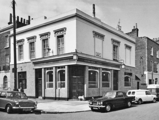Gerrard Arms, 41 Gerrard Road and Devonia road, Islington N1 - in 1972