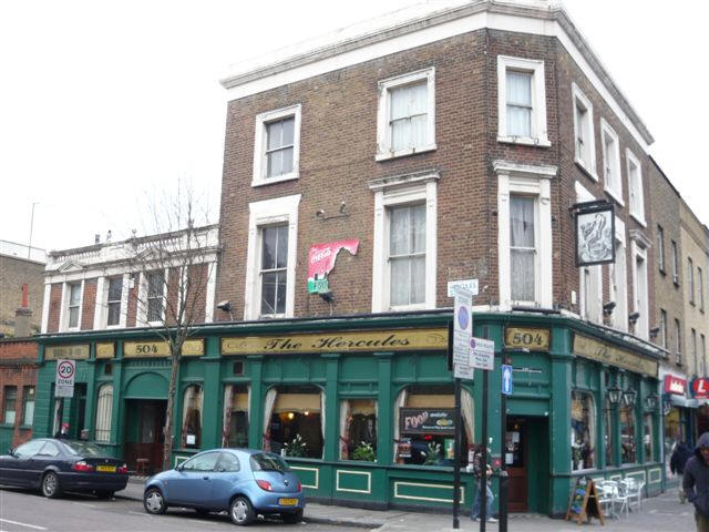 Hercules Tavern, 504 Holloway Road, Islington, N7 - in March 2008