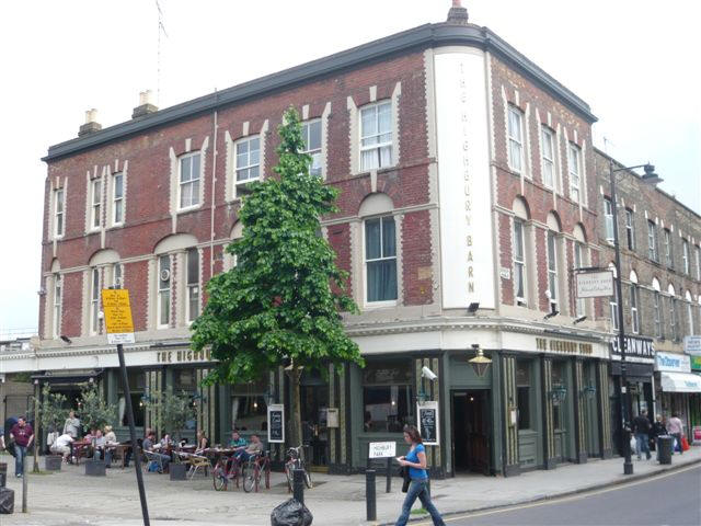 Highbury Barn Tavern, 26 Highbury Park, N5 - in May 2008