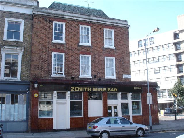 Packington Arms, 125 Packington Street, N1 - in October 2007