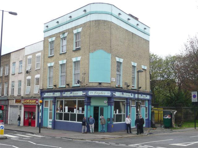 Prince Arthur, 379 Caledonian Road, N7 - in April 2008