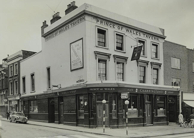 Prince of Wales Tavern, 342 Caledonian Road, Islington N1 - in 1962
