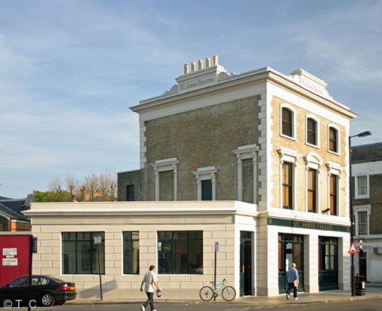St. Johns Tavern, 91 Junction Road, N19 - in April 2010