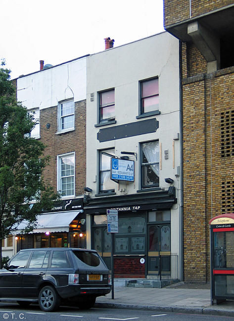 Britannia Tap, 150 Warwick Road, W14 - in July 2013