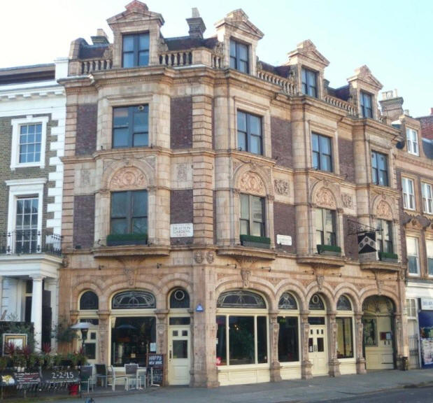 Drayton Arms, 153 Old Brompton Road, SW5 - in January 2009