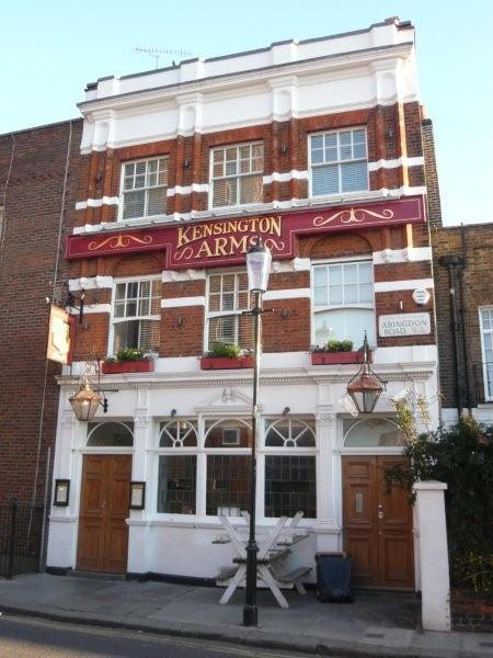 Kensington Arms, 41 Abingdon Road, W8 - in January 2009