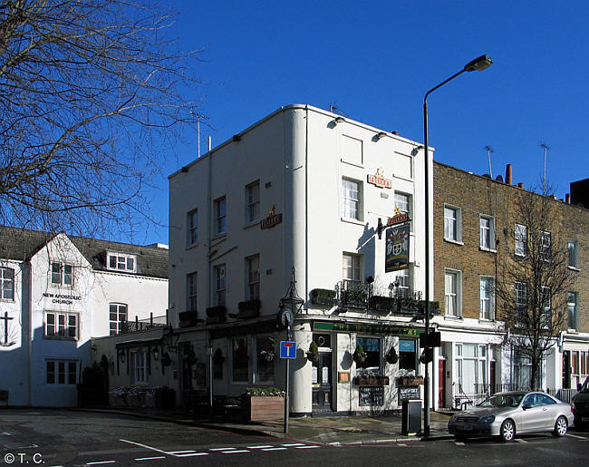 Warwick Arms, 160 Warwick Road, W14 - in February 2014