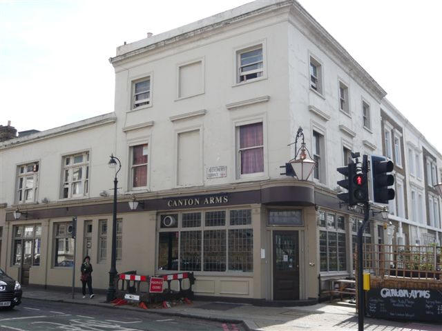 Canton Arms, 177 South Lambeth Road, SW8  - in April 2008