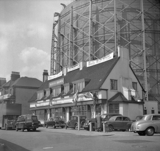 The Cricketers, Kennington Oval, in the mid 1950's