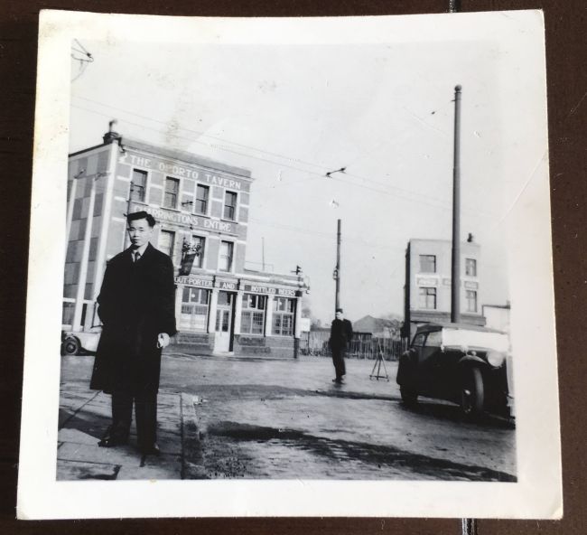 Oporto Tavern, 43 West India Dock Road, on the corner of Mandarin Street - in 1950s or 1960s