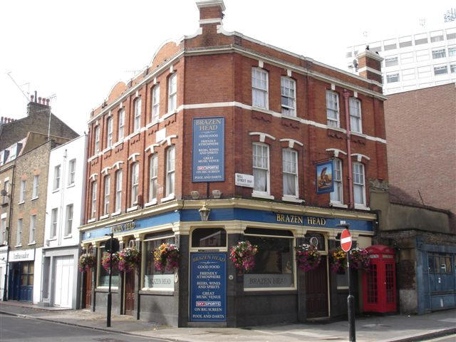 Brazen Head, 69 Lisson Street, NW1 - in September 2007