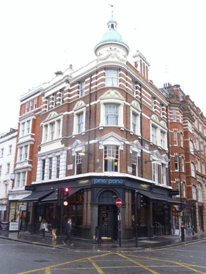 Cambridge Stores, 48 Newman Street, W1- in December 2010