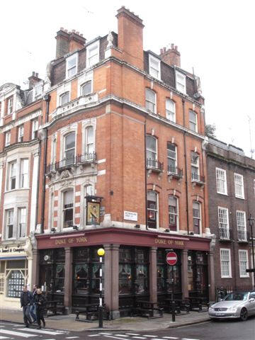 Duke of York, 35 New Cavendish Street, W1 - in February 2007