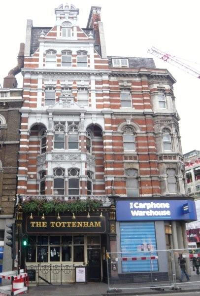 Flying Horse, 6 Oxford Street, W1 - in November 2008