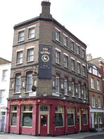 Globe, 47 Lisson Grove, NW1 - in September 2007