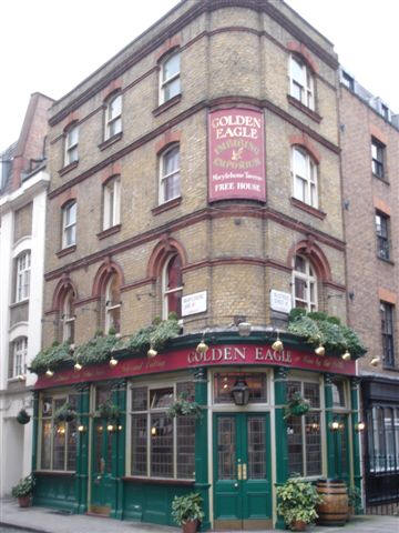 Golden Eagle, 59 Marylebone Lane, W1 - in February 2007