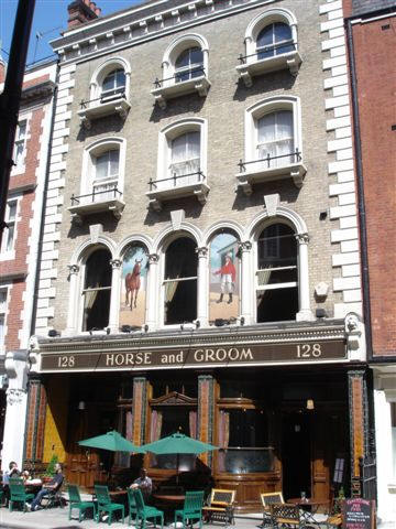 Horse & Groom, 128 Great Portland Street, W1 - in May 2007