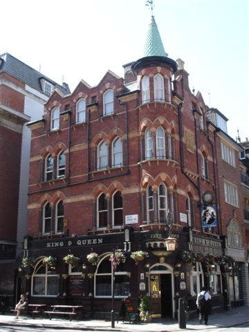 King & Queen, 1 Foley Street, W1 - in May 2007