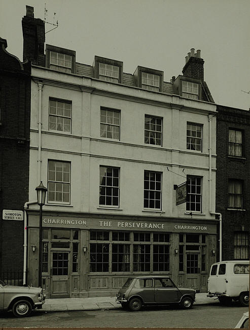 Perserverance, 11 & 12 Shroton Street, Marylebone NW1