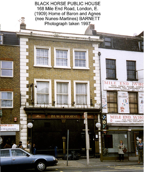 Black Horse, 168 Mile End Road, E1