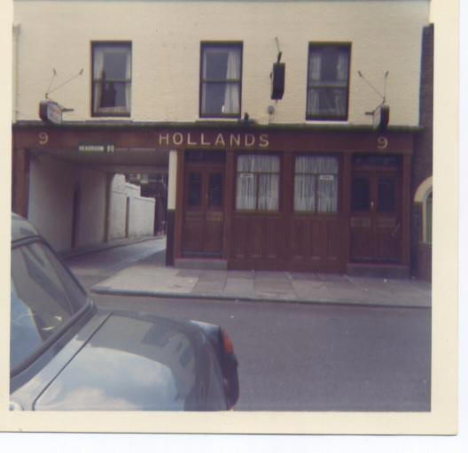 Hollands, 9 Exmouth Street - in 1966
