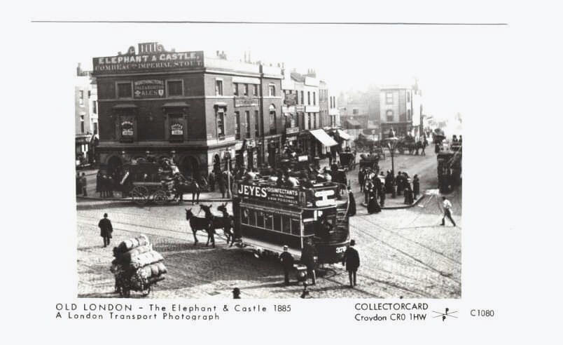 Elephant & Castle, 1 Newington Butts/Causeway, SE1 - in 1885