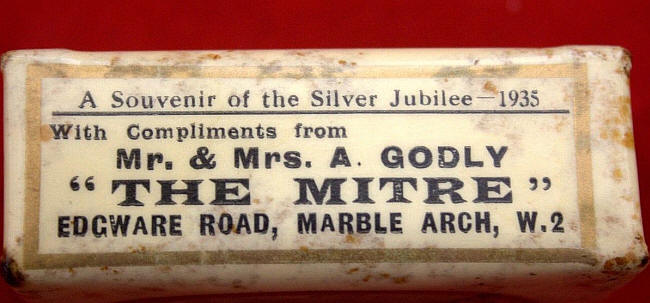 A souvenir of the Silver Jubilee - 1935 : With compliments from Mrs & Mrs A Godly