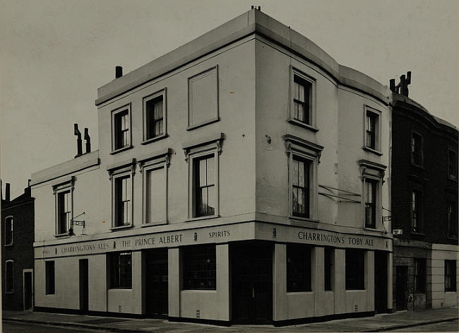 Prince Albert, 10 Woodfield Road, Harrow Road, Paddington W9 - in 1954